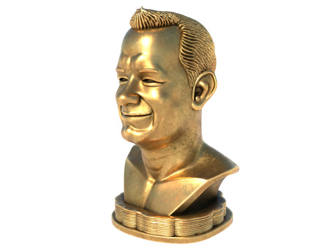Tom Hanks statue 3D Model