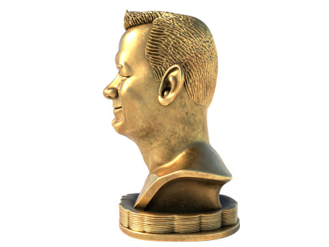 Tom Hanks statue 3D Model
