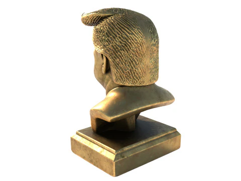 Trump statue 3D Model