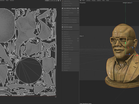 Tyler statue Model 3D