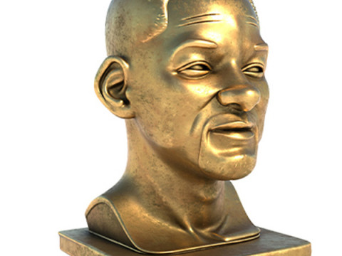 Will smith statue 3D Model