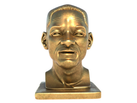 Will smith statue Modelo 3D