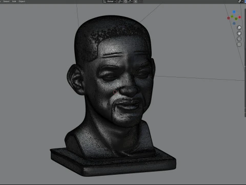 Will demirci heykeli 3D Model