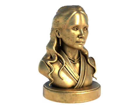 Zhang Ziyi statue 3D Model