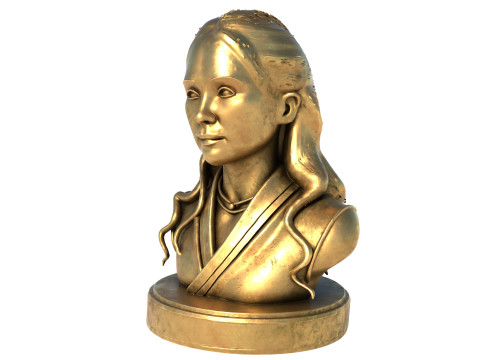 Zhang Ziyi statue 3D Model
