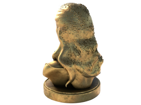 Zhang Ziyi statue 3D Model