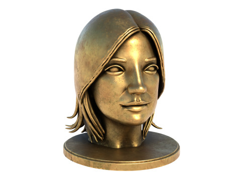 Zhao wei statue 3D Model