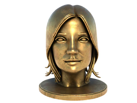 Zhao wei statue 3D Model