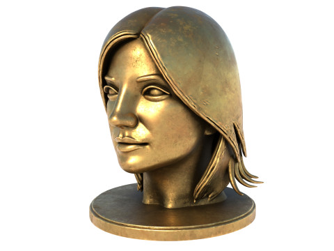 Zhao wei statue 3D Model