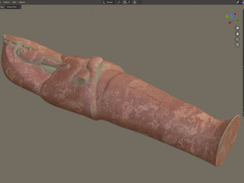 Akhenaten Coffin 3D Модель