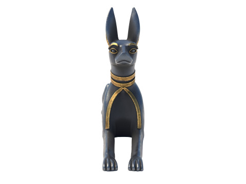 Anubis Statue Dog Model 3D