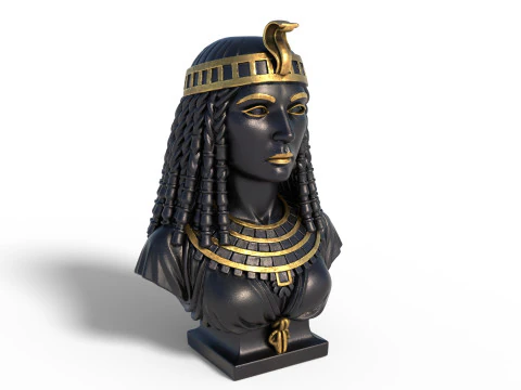 Statua di Cleopatra Modello 3D