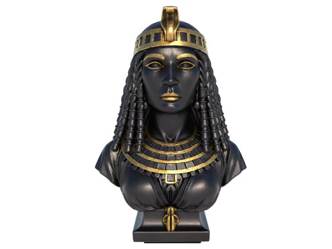 Statua di Cleopatra Modello 3D