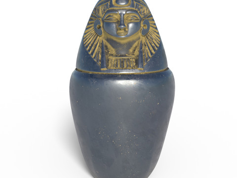 Egyptian jar 1 3D Model