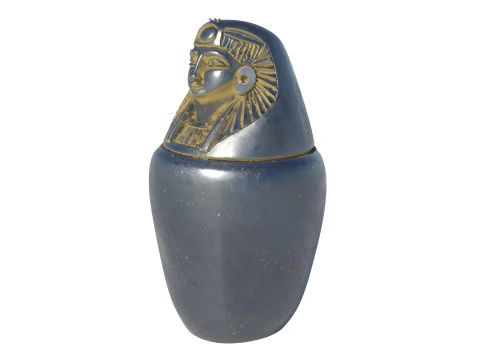 Egyptian jar 1 3D Model
