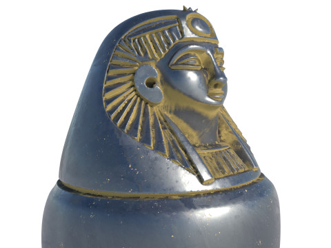 Egyptian jar 1 Modèle 3D