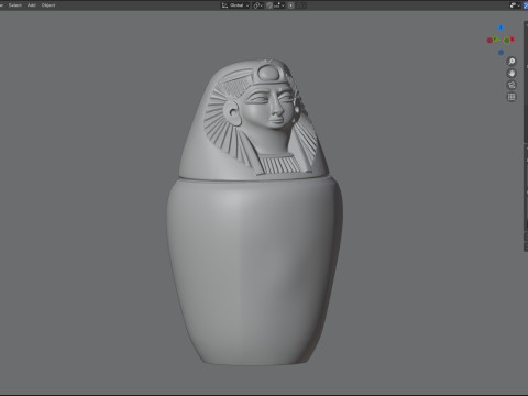 Egyptian jar 1 Modèle 3D