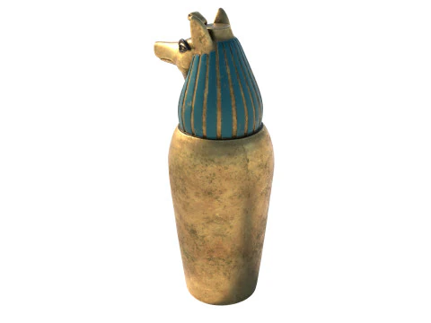 Egyptian jar 2 3D Model