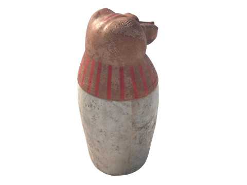 Egyptian jar 3 3D Model