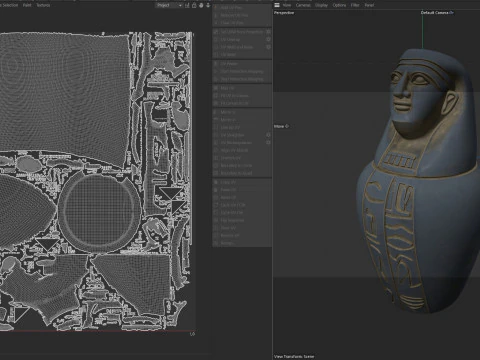 Jarra eg&iacute;pcia 5 Modelo 3D