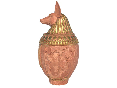 Egyptian jar 6 3D Model