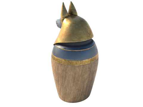 Egyptian jar 8 3D 模型