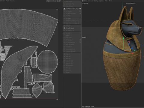 Jarra eg&iacute;pcia 8 Modelo 3D