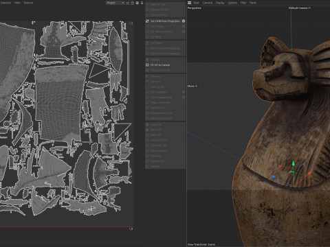 Egyptian jar 9 3D Model
