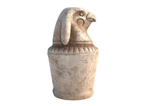 Egyptian jar 10 3D 模型