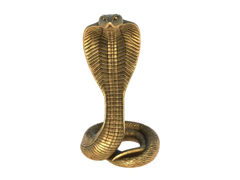 Statua del serpente egiziano Modello 3D