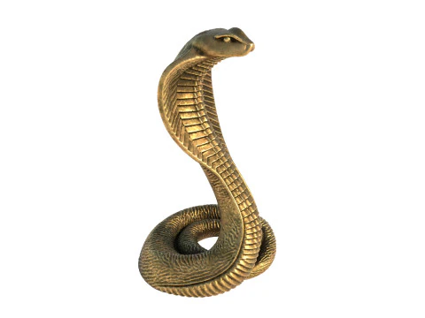 Statua del serpente egiziano Modello 3D