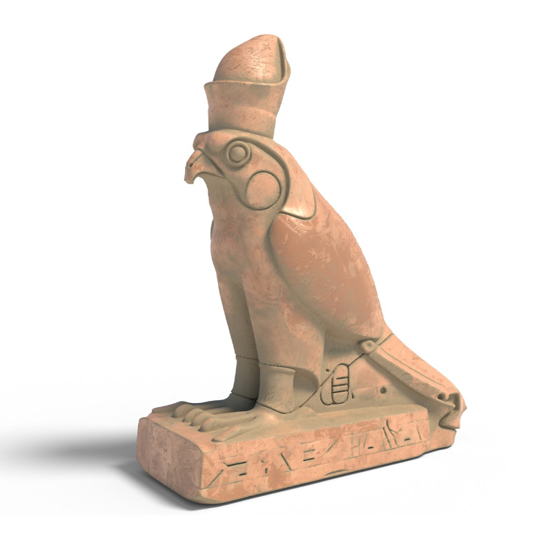 Horus god 3D 模型 .c4d .max .obj .3ds .fbx .stl .blend 