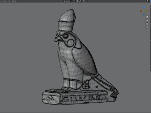 Horus god 3D 模型