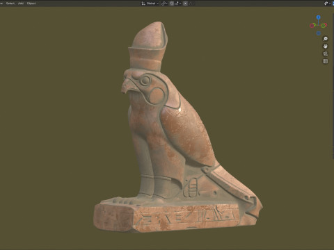 Horus god 3D 模型