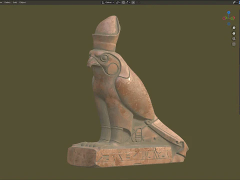 Dio Horus Modello 3D