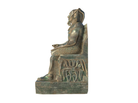 Khafre king statue Model 3D