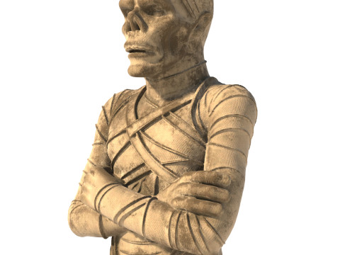 Mummy statue 3D Model