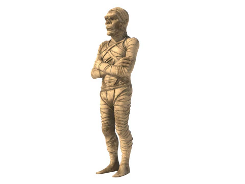 Mummy statue 3D Model