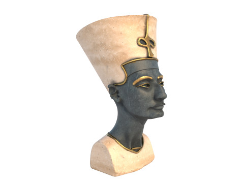 Nefertiti statue Modèle 3D