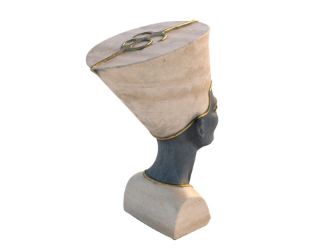 Nefertiti statue Modèle 3D