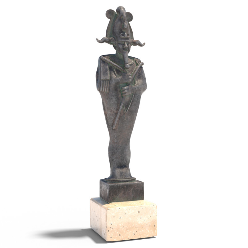 Osiris statue Modello 3D .c4d .max .obj .3ds .fbx .stl .blend 