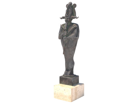 Osiris statue Modello 3D