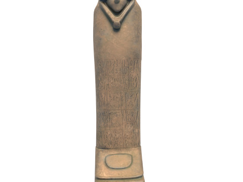 Pharoah coffin 3D Model