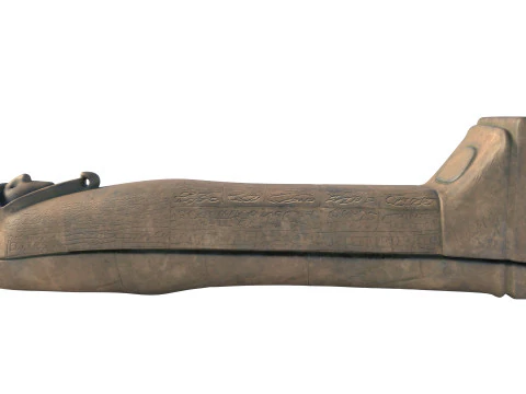 Pharoah coffin 3D Model