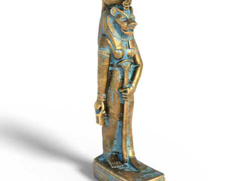 Sekhmet statue 3D Model