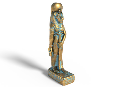 Sekhmet statue 3D Model