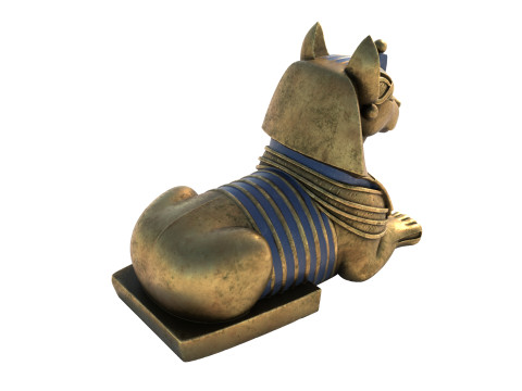 Sphinx statue 4 Model 3D