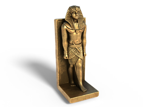 Statue of Ramesses II Model 3D