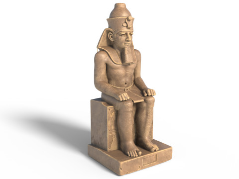 Statue of Ramses 2 Modelo 3D