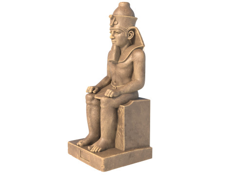 Statue of Ramses 2 Modelo 3D